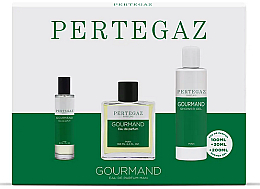 Saphir Parfums Pertegaz Gourmand Zestaw (edt 100 ml + edt 30 ml + sh/gel 200 ml)