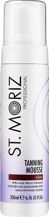 Samoopalacz w musie - St.Moriz Instant Self Tanning Mousse Dark