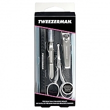 Zestaw do pielęgnacji paznokci, 4 szt. Tweezerman G.E.A.R. Essential Grooming Kit