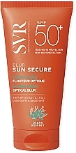 Ochronny krem do twarzy optycznie ujednolicający strukturę skóry SPF 50 SVR Sun Secure Blur