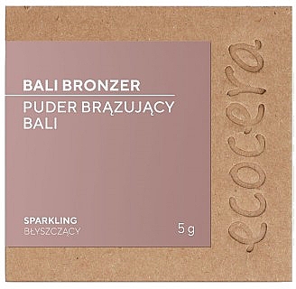 Brązujący puder do twarzy - Ecocera Bronzer Powder