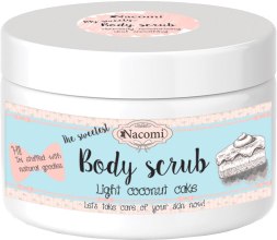 Peeling do ciała Lekki kokosowy tort Nacomi Body Scrub