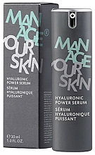 Energetyzujące serum hialuronowe do twarzy Manage Your Skin Hyaluronic Power Serum