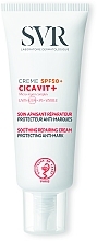 Kojący krem do twarzy z filtrem SPF 50+ SVR Cicavit + Soothing Cream