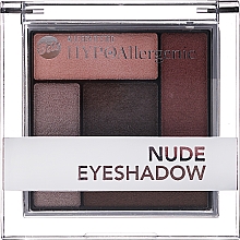 Bell Hypoallergenic Nude Eyeshadow Hypoalergiczne satynowo-kremowe cienie do powiek