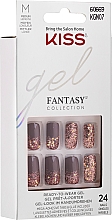 Samoprzylepne paznokcie Kiss Gel Fantasy Ready To Wear Gel