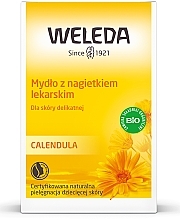 Nagietkowe mydło roślinne w kostce Weleda Calendula Soap