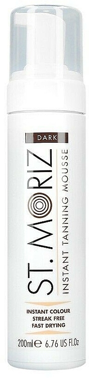 Samoopalający mus do ciała - St.Moriz Instant Tanning Mousse Dark