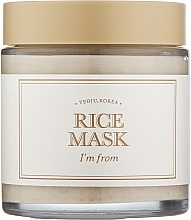 Oczyszczająca maska-peeling z ekstraktem z ryżu I'm From Rice Mask