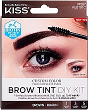 Kiss Brow Tint DIY Kit Farba do brwi