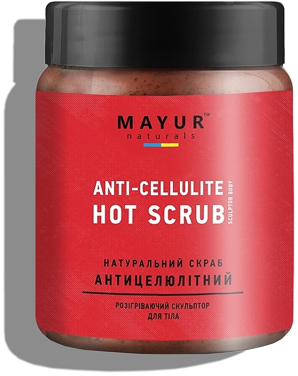 Naturalny peeling antycellulitowy do masażu - Mayur