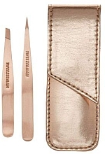 Zestaw pęset Tweezerman Rose Gold Petite Tweeze Set