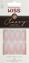 Zestaw sztucznych paznokci z klejem Classy Kiss Classy Nails Be-you-tiful