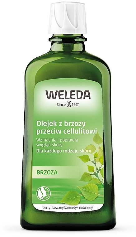 Olejek z brzozy przeciw cellulitowi - Weleda Birch Cellulite Oil