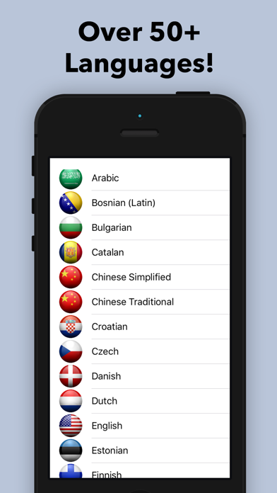 Traductor de Ingles a Español iPhone App