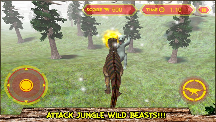 Real Dinosaur Attack Simulator 3D – Destroy the city with deadly t-rex in this extreme game