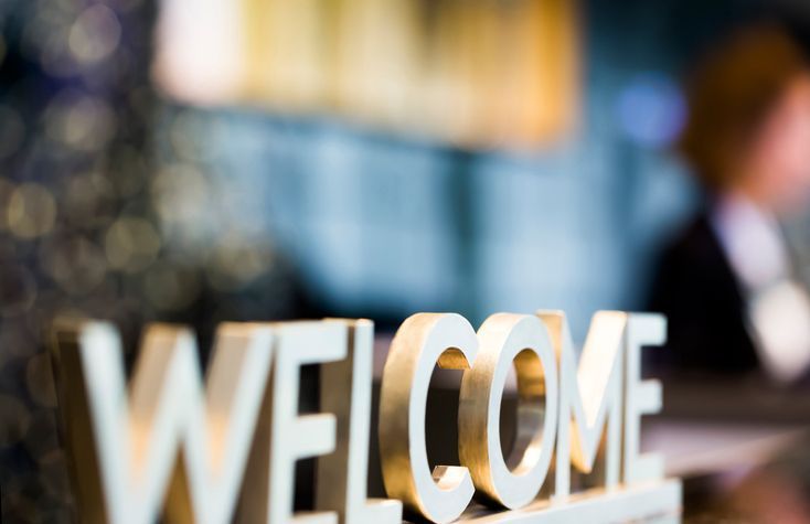 welcome sign letters