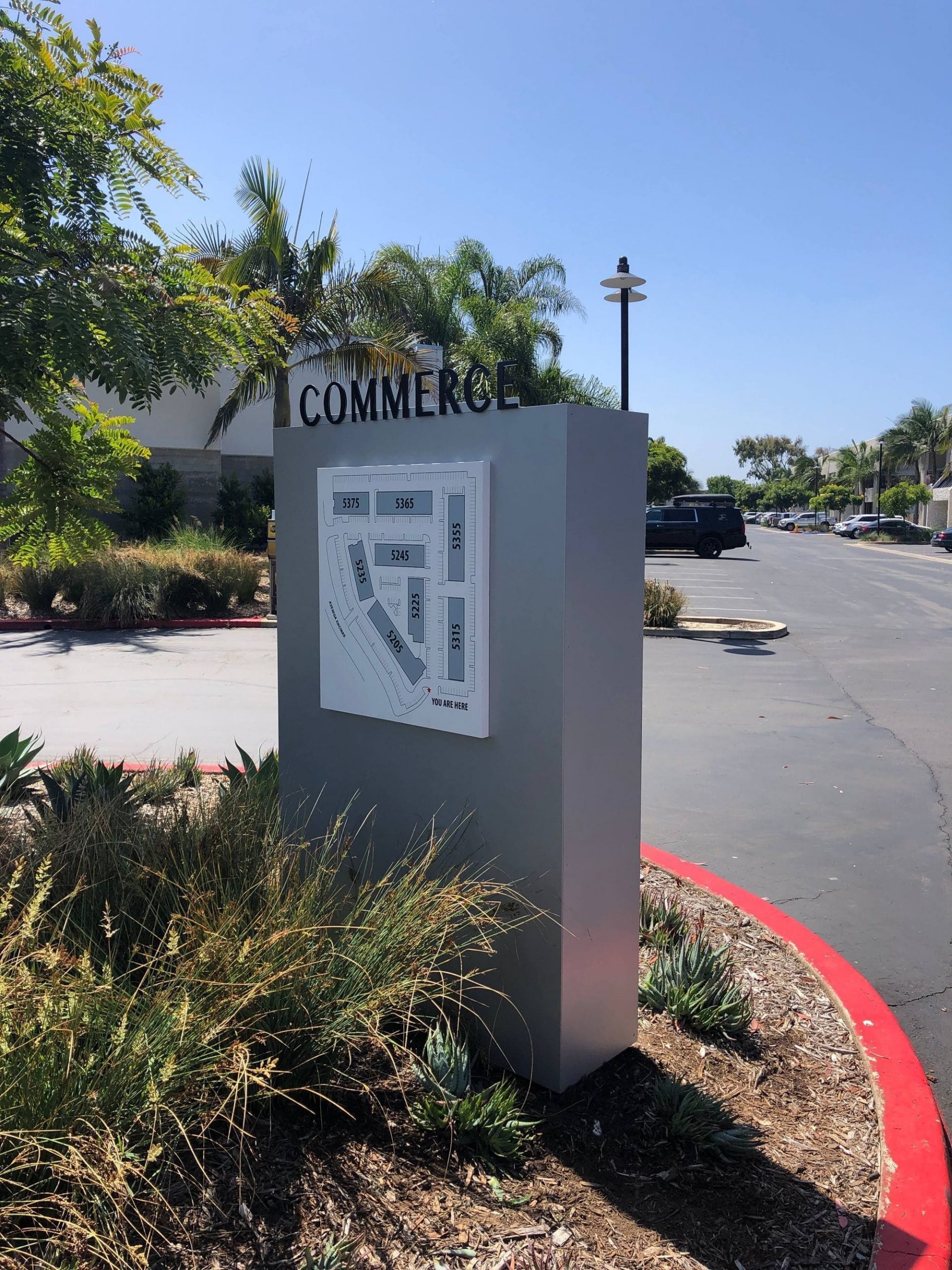 Commerce Apartment Sign by Integrated Signs