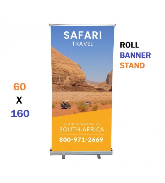 ROLL BANNER STAND 60 X 160