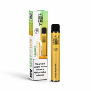 Aroma King Disposable engangs Vape Kit zero nicotine-Mango-Apple-Pear