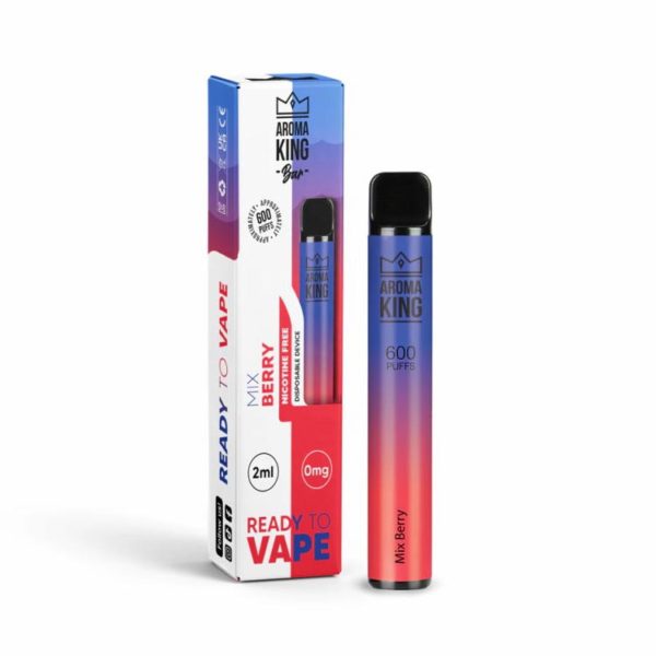 Aroma King Disposable engangs Vape Kit zero nicotine-Mix-Berry