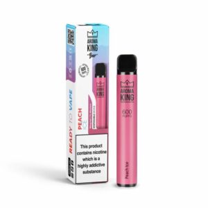 Aroma King Disposable engangs Vape Kit zero nicotine-Peach-Ice