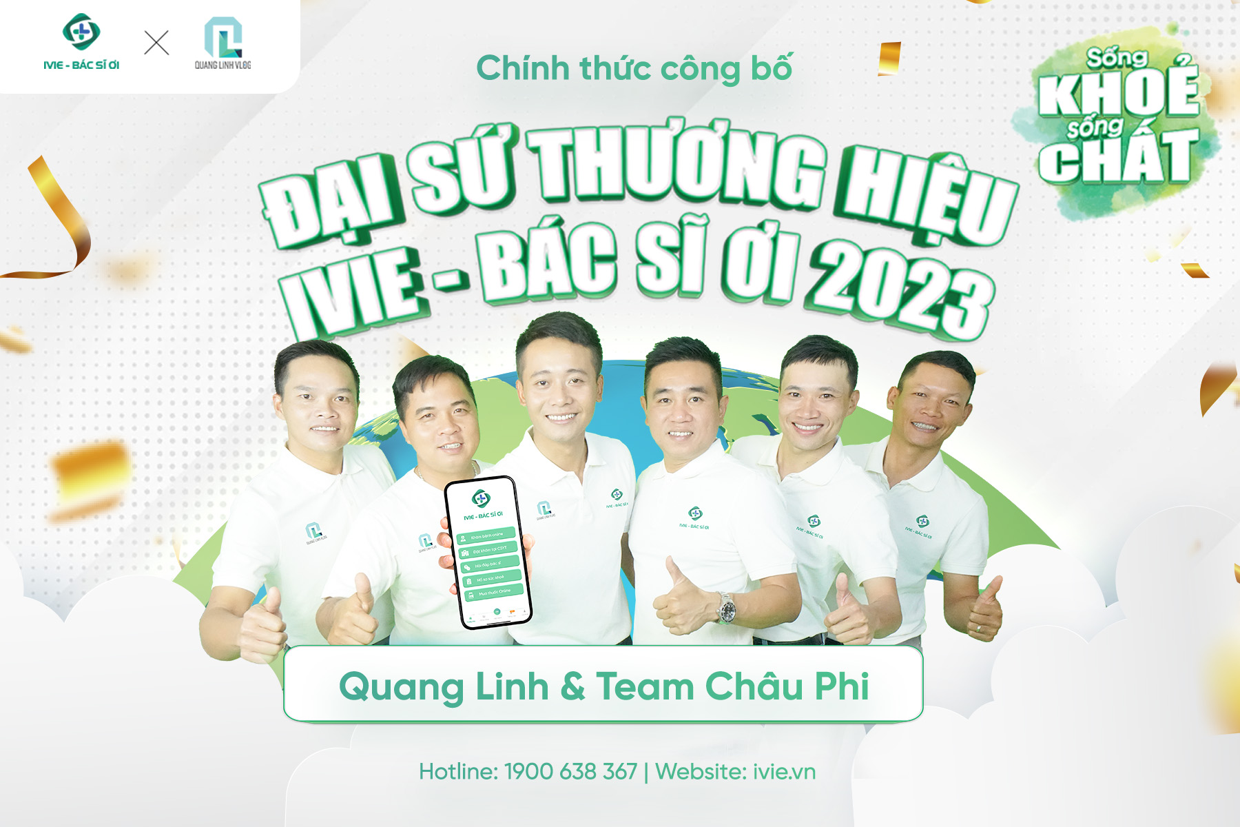 Quang Linh Vlogs & team Châu Phi trở thành đại sứ thương...