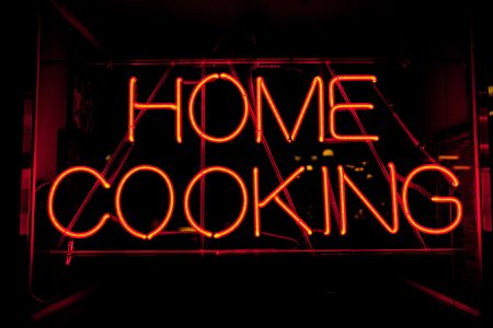 Home Cooking Neon Sign