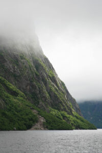 Foggy Mountain Landscape