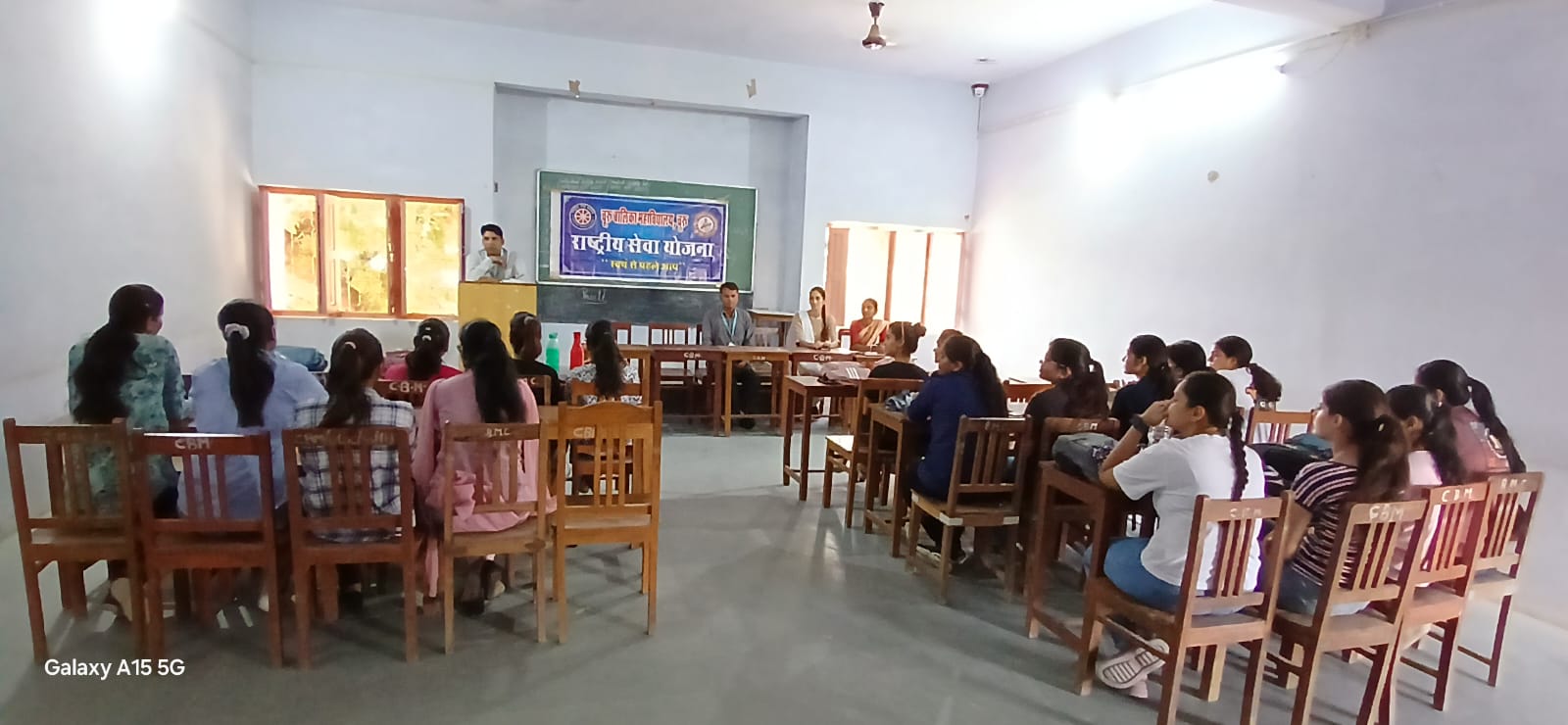 Outreach Session at  Churu Balika Mahavidyalaya, Churu