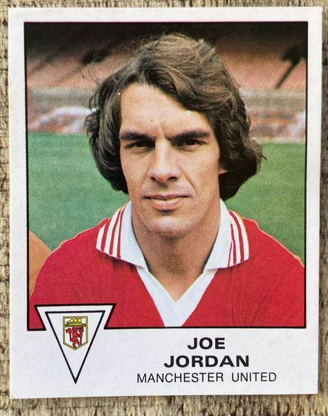 1980 ORIGINAL UNUSED PANINI FOOTBALL 80 STICKER MANCHESTER UNITED JOE JORDAN 237