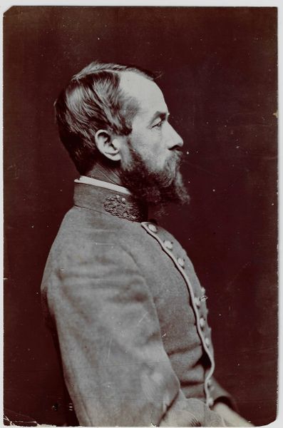 Confederate Major General Samual Jones Gelatin Print