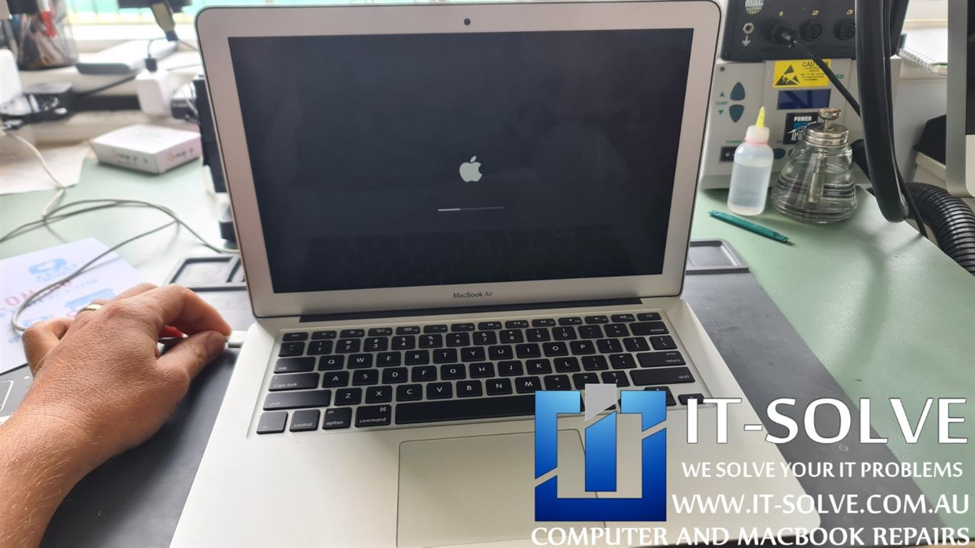 Macbook Air Repair - A1466 turns off with charger disconnected