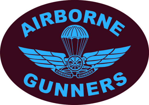 Airborne Gunners Original Stickers