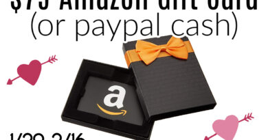 $75 Amazon Gift Card Giveaway February 2025