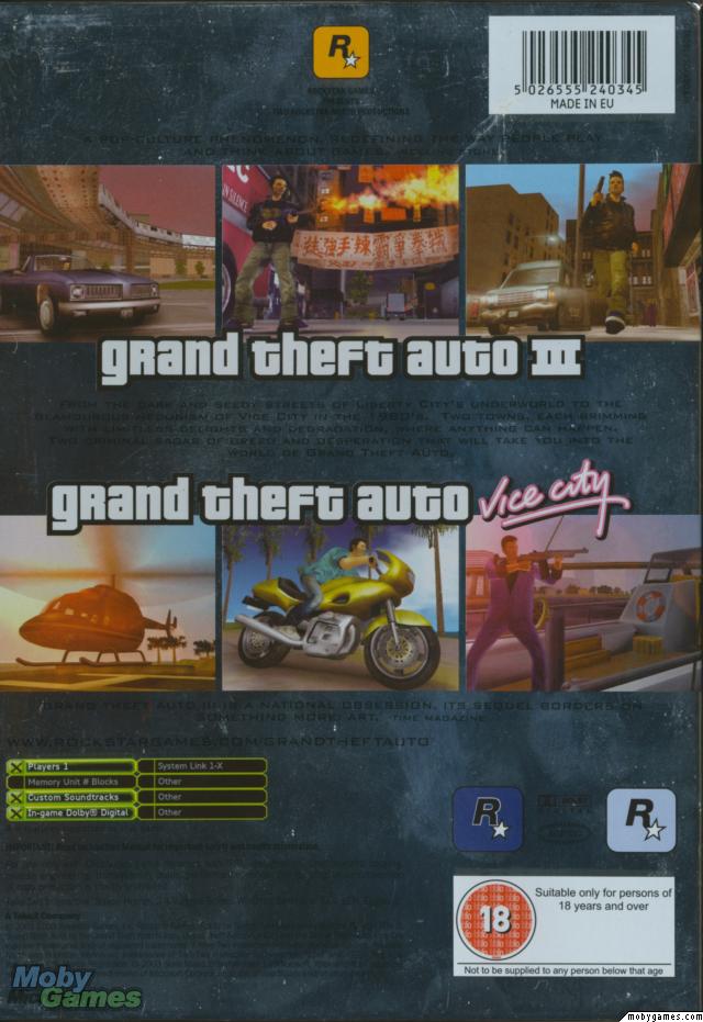 Picture of Grand Theft Auto: Double Pack