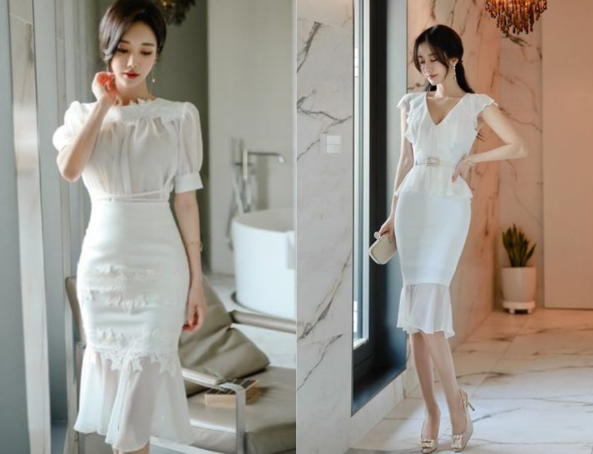 Những mẫu đầm body đuôi cá sang trọng cho dịp lễ hội 2021 | IVY moda