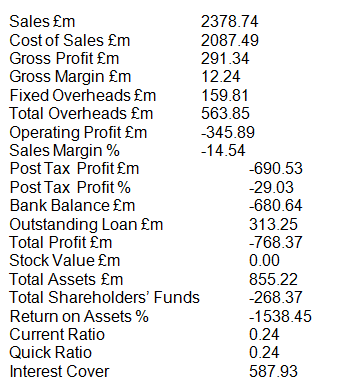 The Company’s Financial Statement