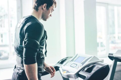 Young man working on the Best Home Treadmill for Low Ceilings