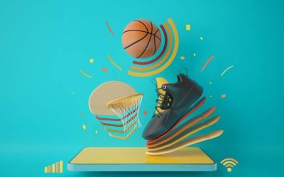 An illustration of a Basketball shoe