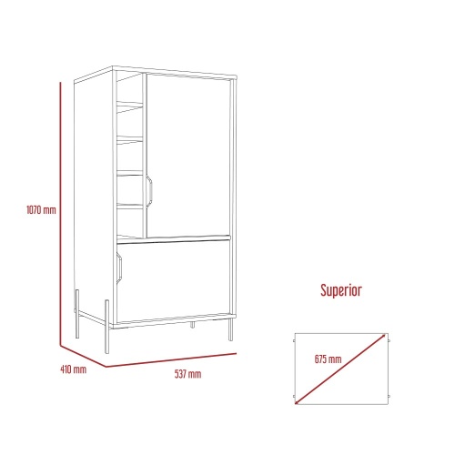 Dallas Storage and Drinks Cupboard