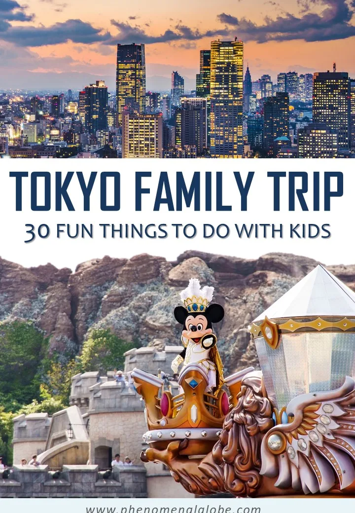 Looking for the best things to do in Tokyo with kids on a Tokyo family trip? Check out 30 Tokyo kids attractions to put on your Tokyo family itinerary! #Tokyo #Japan #Familytravel