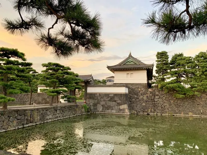 The Imperial Palace in Tokyo