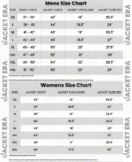 Size Chart Jacket Era