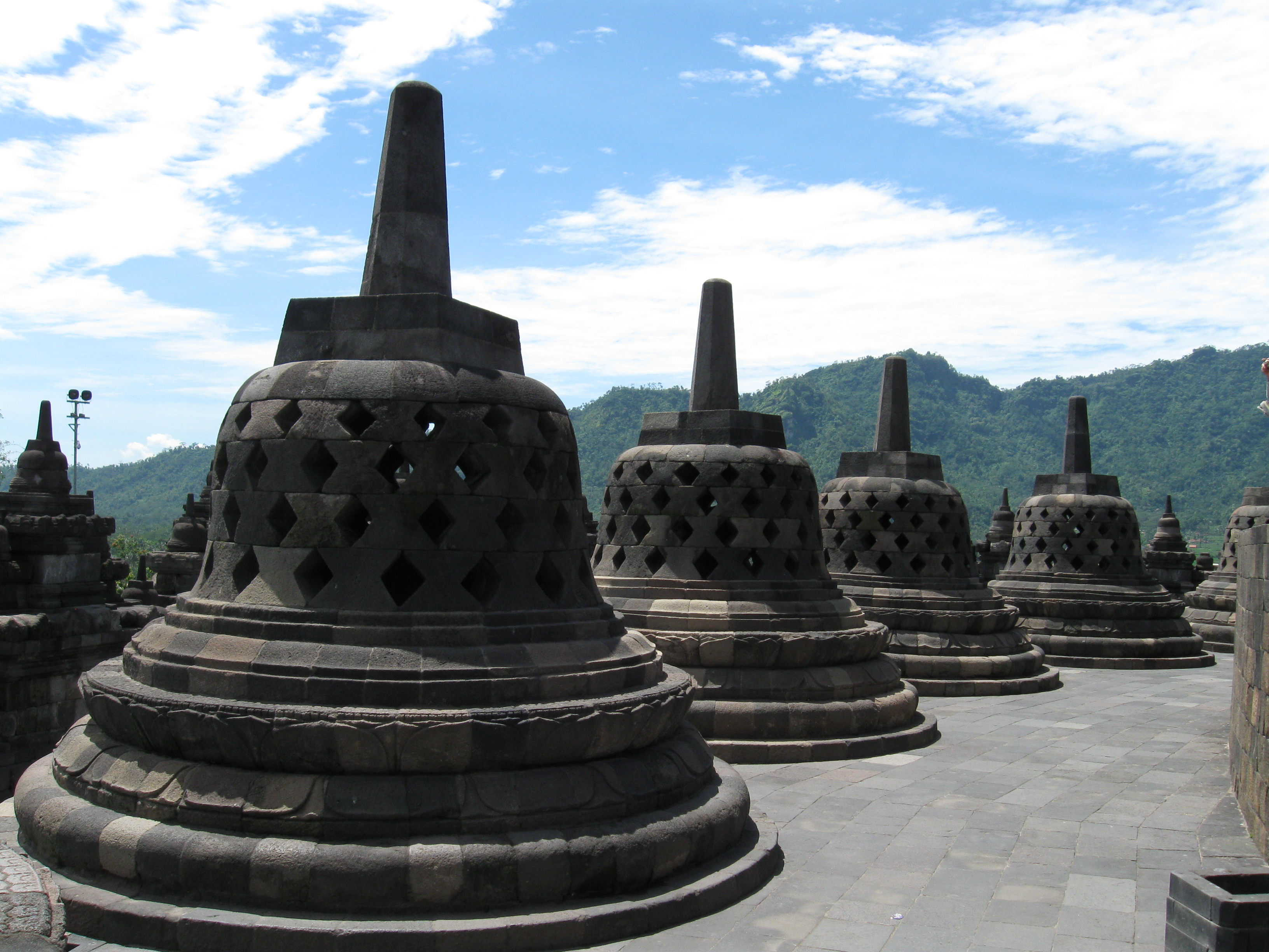 The Borobudur on Java, Indonesia - Safe and Healthy Travel