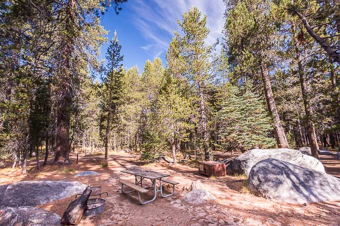 Bridalveil Creek Campground, Yosemite National Park