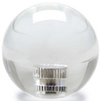 KDiT white 35mm transparent balltop