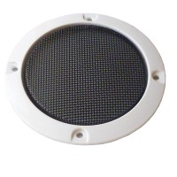 Grille de haut-parleur blanche 95 mm