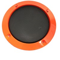 Grille de haut-parleur orange 95 mm