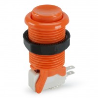 Bouton Suzo Happ Concave - Orange